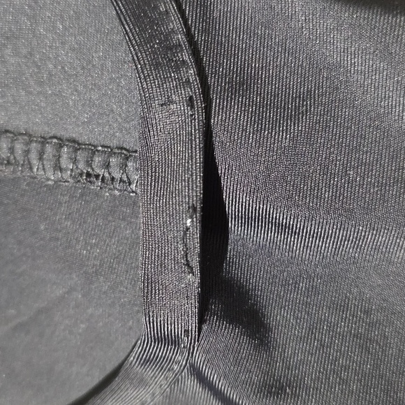 Halloween Costume Black Romper Long Sleeve bodycon Bodysuit Goth Jumpsuit Sexy - Picture 13 of 14